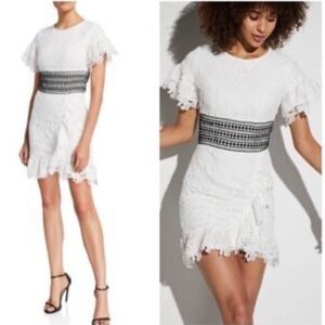 Bardot Reese Lace A-Line Dress